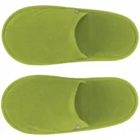 Abyss & Habidecor Badstof Badslipper Amigo Apple Green-Schoenmaat 40 - 43