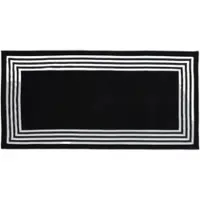 Abyss & Habidecor Strandlaken Cannes Black (90 x 200 cm)
