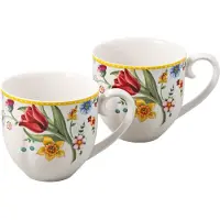 Villeroy & Boch 2-delige bekerset SPRING AWAKENING, Kopje, Geel