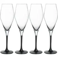 Villeroy & Boch Champagneglas Manufacture Rock Transparant 120 ml (4-delig)