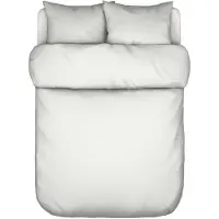 Marc O'Polo Dekbedovertrek Senja Grey Mist Katoen-260 x 200 / 220 cm | Extra Breed