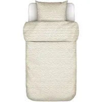Marc O'Polo Dekbedovertrek Harpa Oatmeal Satijn-140 x 200 / 220 cm | 1-Persoons
