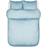 Marc O'Polo Dekbedovertrek Iben Aquamarine Satijn-240 x 200 / 220 cm | Lits-Jumeaux