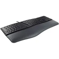 Cherry KC 4500 ERGO, Bekabeld, USB, QWERTY, Zwart