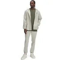 Under Armour Stretch Vibe Woven Trainingspak Full-Zip Beige Zwart