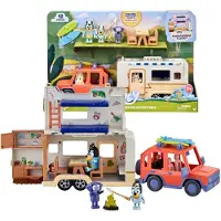 Moose Set Cruiser And Campervan Bluey Figure Veelkleurig Kinderen