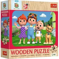 Trefl Kinderpuzzel Hout Houten Legpuzzel - 50 stukjes - Vanaf 4 jaar