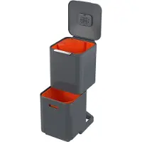 Joseph Joseph Intelligent Waste Totem 40 liter Donkergrijs