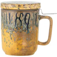 Creative Collection Yuma mokken geel set van 6 stuks - 82061987