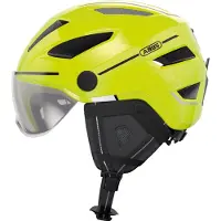 ABUS Pedelec 2.0 ACE Winter Kit Helm Geel Fluo