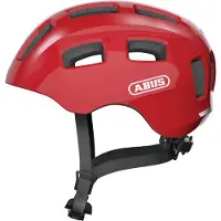 ABUS - Kid's Youn-I 2.0 - Fietshelm 52-57 cm - M, rood/roze/zwart