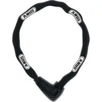 ABUS Fietsslot Kettingslot - Steel-O-Chain 9808K - Security level 11 - zwart - 170 cm - Geschikt voor bakfietsen - elektrische fietsen - stadsfietsen