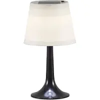 Konstsmide Assisi LED Solar Tafellamp Zwart