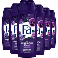 Fa Luxurious Moments douchegel - 6 x 250 ml - voordeelverpakking
