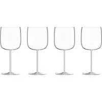 LSA International Rode Wijnglas L.S.A. Borough 660 ml (4-Delig)
