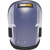 Toughbuilt TB-KP-101 2-in-1 kniebeschermers 2 stuks schuim voor ruwe en gladde oppervlakken