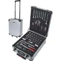 Toolland Aluminium gereedschapskoffer 260-delig