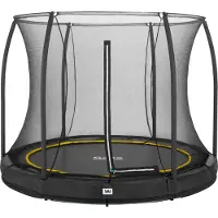 Salta Comfort Edition Ground Trampoline met Veiligheidsnet - 183 cm - Zwart
