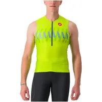 Castelli Free 2 Mouwloze Triatlontrui