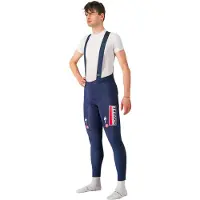 Castelli Sorpasso RoS Soudal Quick-Step 2024 Bibtights Blauw || Maat: S