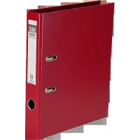 Pierre by Elba Rado Plast ordner, donkerrood, rug van 5 cm - 3 stuks