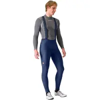 Castelli - Espresso Bibtight - Fietsbroek S, blauw/grijs
