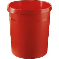 HAN papierbak HAN Grip 18 liter met 2 grijpranden rood