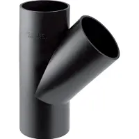 Geberit PE Kunststoflasfitting met 3 aansl.