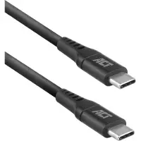 ACT USB 3.2 Gen1 laad- en datakabel C male - C male 1 meter AC3025