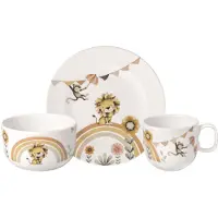 Villeroy & Boch Kinderservies Roar like a Lion Wit (3-delig)