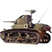 Nippon-Mart 1:35 M3 Stuart. Vroege productie