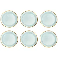 Medard de Noblat - Shadow Aqua - Dinnerbord 28 cm (set van 6)