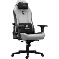 Hicon Ergonomische Bureaustoel - 4D Armleuningen - Verstelbare Lumbar Support APEX Serie Fury - Grijs