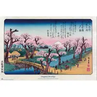 Grupo Erik Poster Cherry Trees at Koganei Utagawa Hiroshige - 91,5x61cm