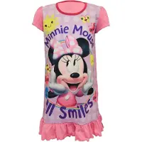 Disney - Minnie Mouse - Nachtjapon - Roze - Pyjama - Nachthemd - Maat 110/116
