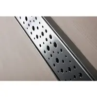 Wiper Betegelbare doucheplaat 80 x 150 cm met goot Showerlay Mistral afvoer horizontale goot hoofdzijde betegelbaar douchebord douchebak gelijkvloers