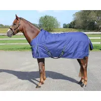 GPD Regendeken luxe 200 gram Navie paardendeken-205