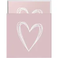 Ppd Decoratiedoos lunch servetten - Pure Heart Pink