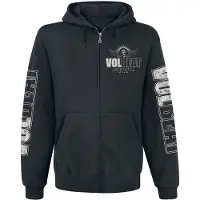 Volbeat Vest met capuchon - Servant of the mind - S tot 5XL - voor Mannen - zwart | Maat 3XL