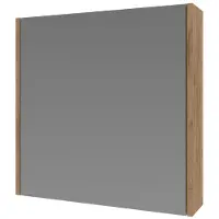 Ink Spiegelkast Proline Comfort Met Houten Deur 60x14x60 cm Whisky Oak