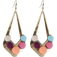 Behave - Oorbellen - Statement oorbellen Vintage Antiek goudkleur