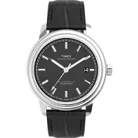 Timex Waterbury Metropolitan Heren Zwarte Horloge TW2Y23000