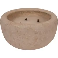Ptmd Gabor Brown Cement Outdoor Candle XL (Bruin, 36x36x20cm)