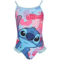 Disney Lilo & Stitch Badpak - Maat 122/128 - Blauw - Badpak Meisjes