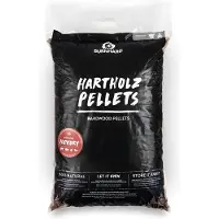 BURNHARD Harthout Pellets Zuiver Europees Hout, Gemakkelijk Ontvlambaar, Weinig As, Geschikt voor Pelletsmoker, Pelletgrill, Pelletpizzaoven – BBQ Pellets 10 kg