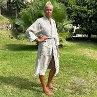 Fashion4Wellness HAMAM Badjas Elephant beige