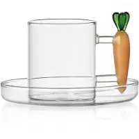 Ichendorf Milano - Koffiekop met schoteltje Carrot - Kopjes