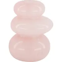 Cozy ibiza Vaas glas light pink