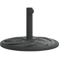 vidaXL Parasolvoet voor stok van Ø38 / 48 mm 12 kg rond