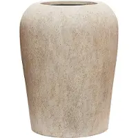 Pottery Pots - Plantenbak - Lena S - H61cm x Ø43cm - Indoor en Outdoor - Travertine Beige